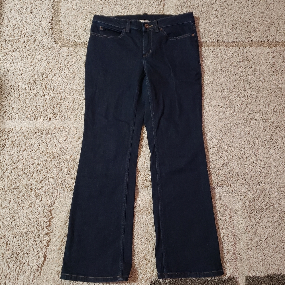 Women’s Duluth trading co. Denim Jeans size 6x29 6 dark wash like new!